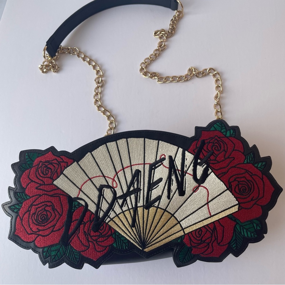 BTS Ddaeng Inspired Embroidered Crossbody Purse
